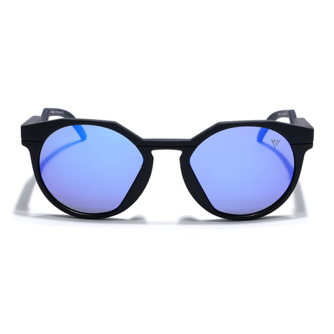 Radar | Black Polarized Sunglasses | Blue Lens - PMG6567