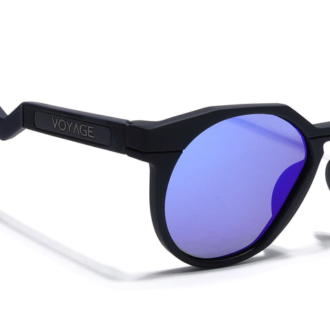 Radar | Black Polarized Sunglasses | Blue Lens - PMG6567