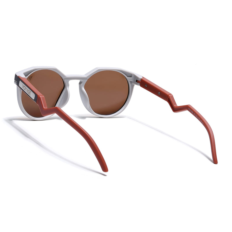 Radar | Classic Brown & Cream Polarized Sunglasses | Brown Lens - PMG6568