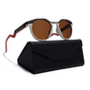 Radar | Classic Brown & Cream Polarized Sunglasses | Brown Lens - PMG6568