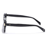 Rectangle Sunglasses for Men & Women (Black Lens | Black Frame - MG7262)