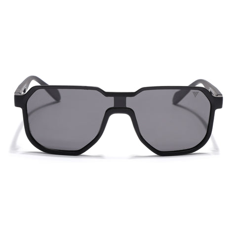 The Hex |  Black Polarized Sunglasses | PMG7356