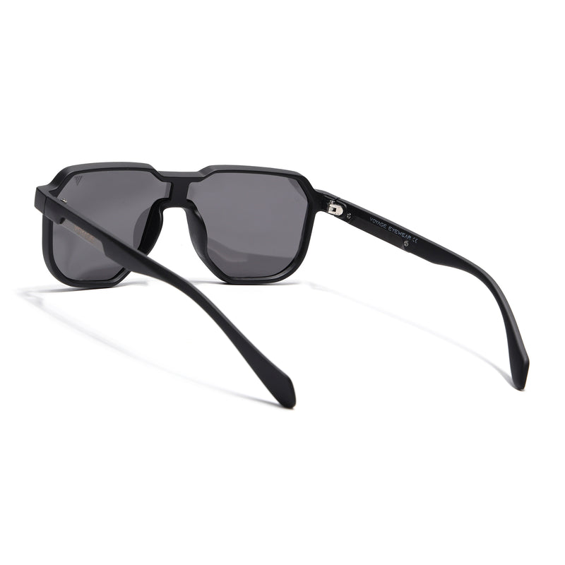 The Hex |  Black Polarized Sunglasses | PMG7356