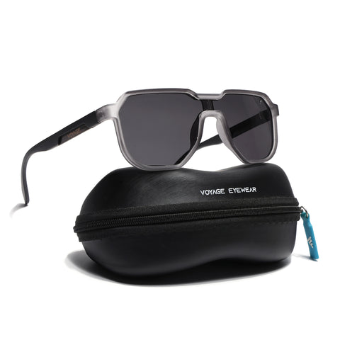 The Hex | Grey Polarized Sunglasses | PMG7357