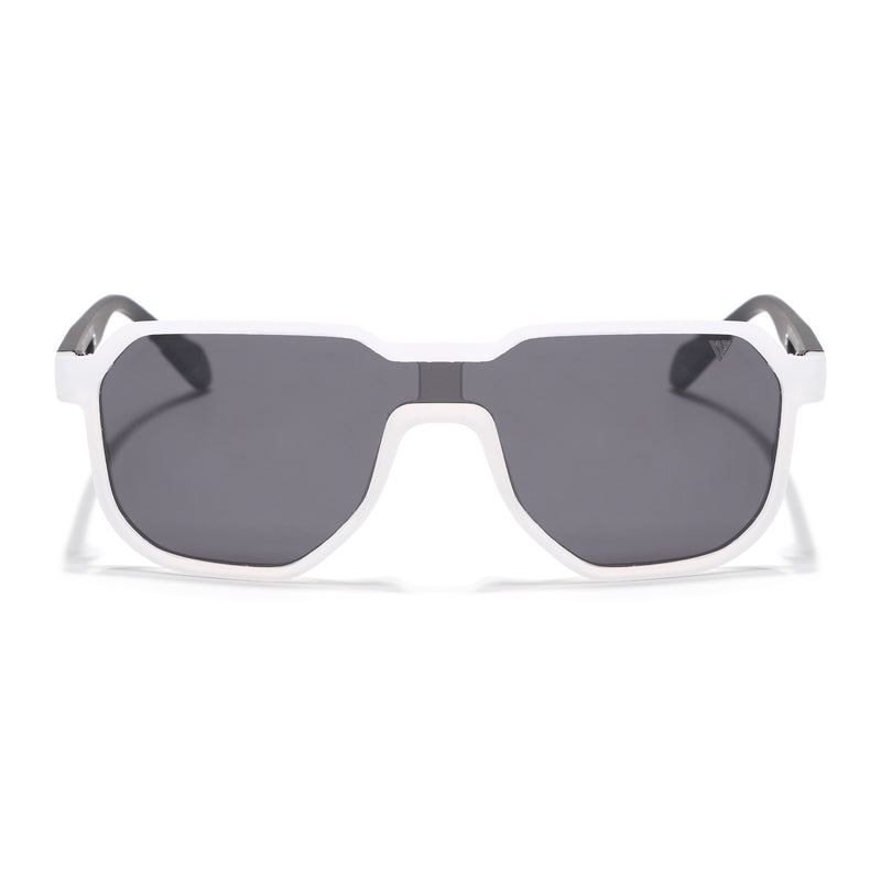 The Hex | Transparent Polarized Sunglasses | PMG7358