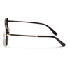 Cateye Sunglasses for Women (Black & Brown Lens | Brown Frame - MG7111)