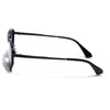 Rectangle Sunglasses for Men & Women (Black Lens | Black Frame - MG7533)