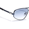Circuit | Blue & Clear Rectangle Sunglasses | MG7517