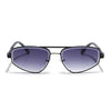 Circuit | Grey & Clear Rectangle Sunglasses | MG7518