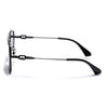 Wayfarer Sunglasses for Men & Women (Black Lens | Black Frame - MG7530)