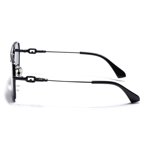 Wayfarer Sunglasses for Men & Women (Black Lens | Black Frame - MG7530)
