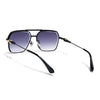 Wayfarer Sunglasses for Men & Women (Grey & Clear Lens | Golden & Black Frame - MG7531)