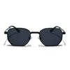 Rectangle Sunglasses for Men & Women (Black Lens | Black Frame - MG7839)