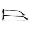 Rectangle Sunglasses for Men & Women (Black Lens | Black Frame - MG7839)