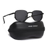 Rectangle Sunglasses for Men & Women (Black Lens | Black Frame - MG7839)