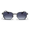 Rectangle Sunglasses for Men & Women (Green Lens | Grey Frame - MG7840)