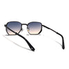 Rectangle Sunglasses for Men & Women (Grey & Brown Lens | Grey Frame - MG7841)