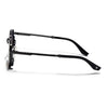 Rectangle Sunglasses for Men & Women (Grey & Brown Lens | Grey Frame - MG7841)