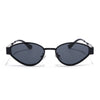 Cateye Sunglasses for Women (Black Lens | Black Frame - MG7542)