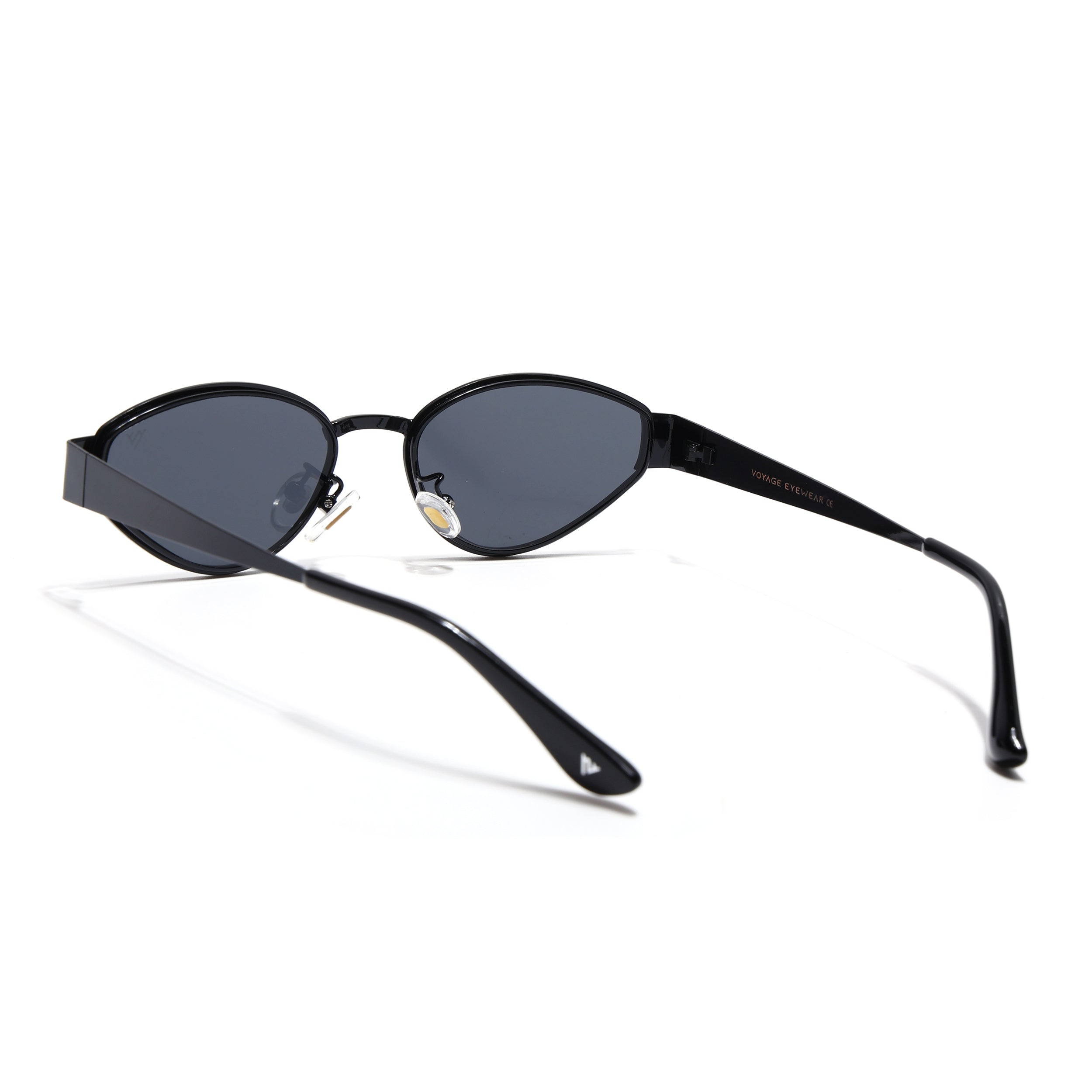 Cateye Sunglasses for Women (Black Lens | Black Frame - MG7542)