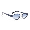 Cateye Sunglasses for Women (Blue & Clear Lens | Blue Frame - MG7545)