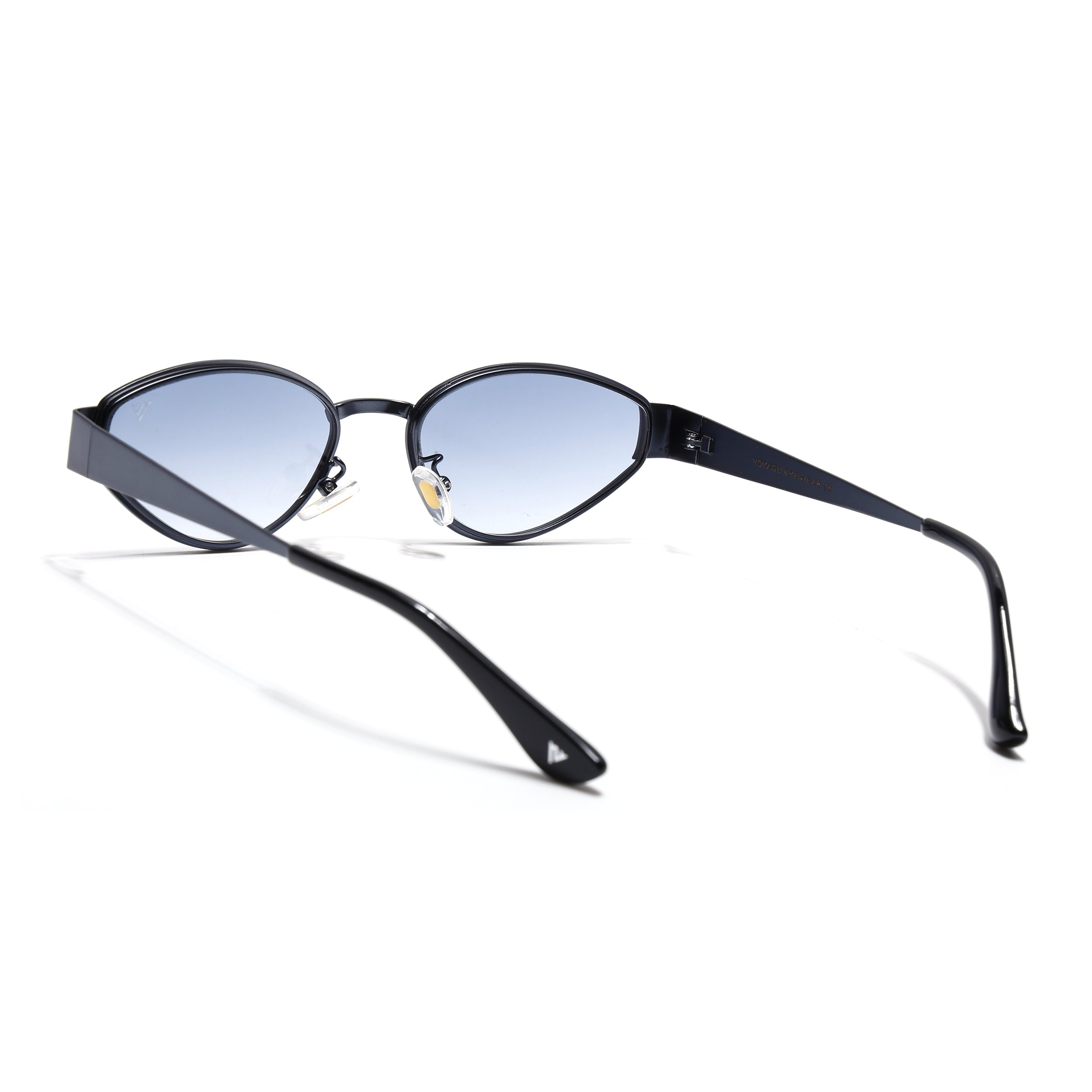 Cateye Sunglasses for Women (Blue & Clear Lens | Blue Frame - MG7545)