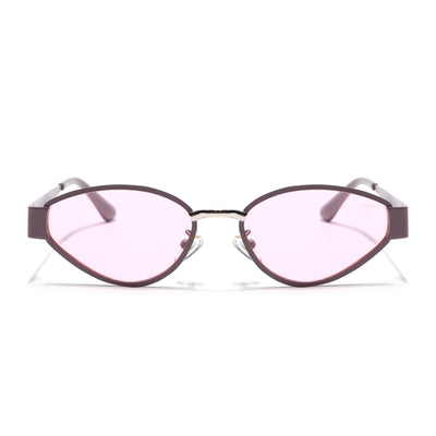 Cateye Sunglasses for Women (Pink Lens | Pink Frame - MG7546)