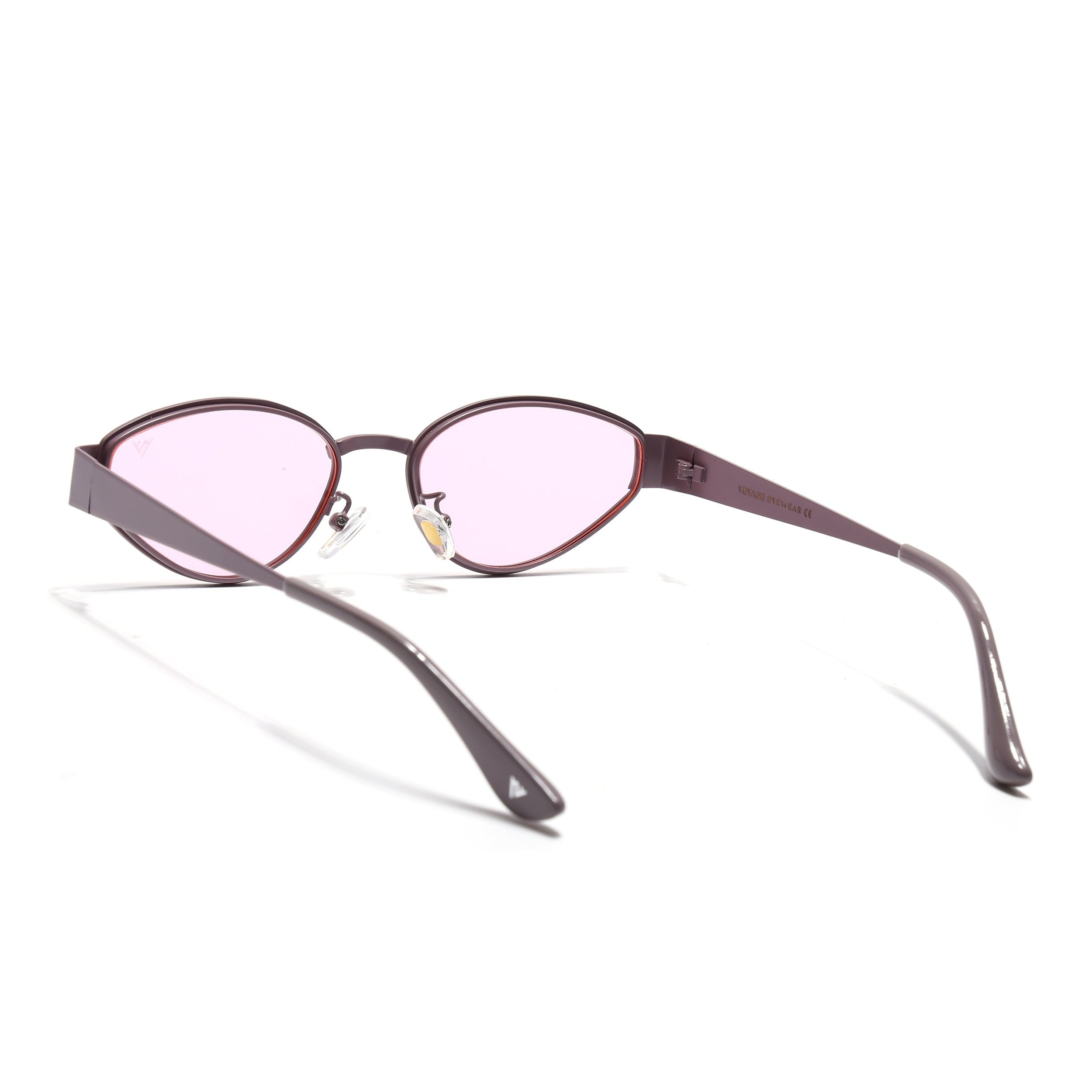 Cateye Sunglasses for Women (Pink Lens | Pink Frame - MG7546)
