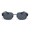 Charon | Black Rectangle Sunglasses | Black Frame - MG9200