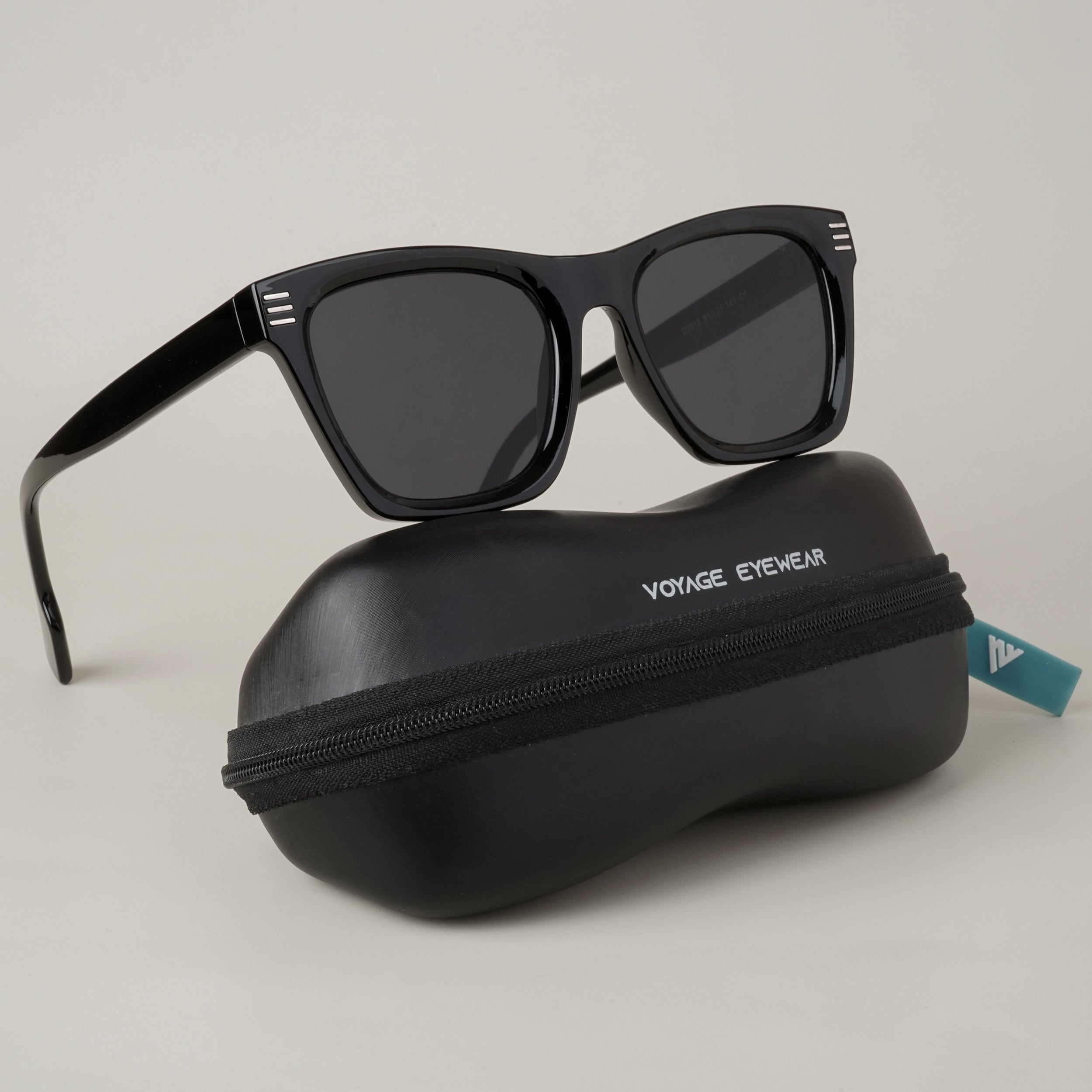 Voyage Black Wayfarer Sunglasses MG3708