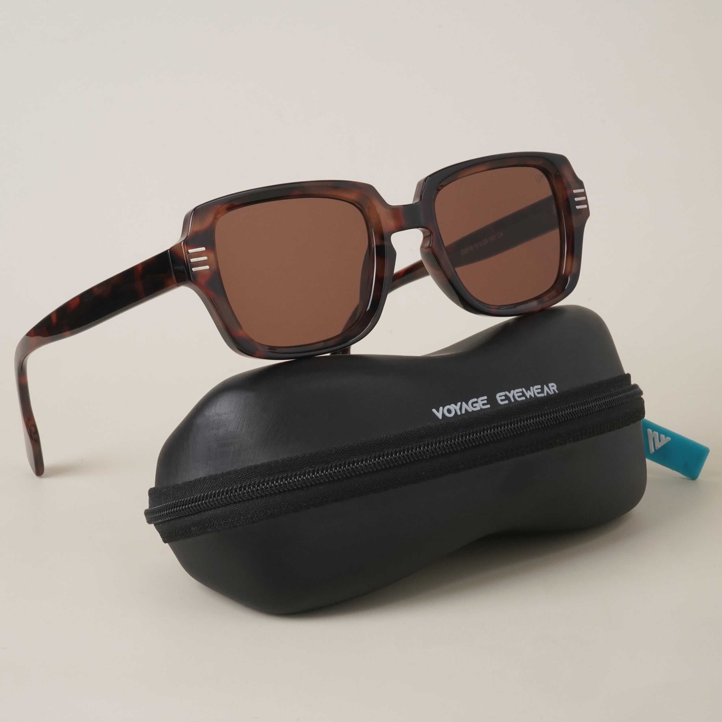 Voyage Brown Wayfarer Sunglasses MG3702