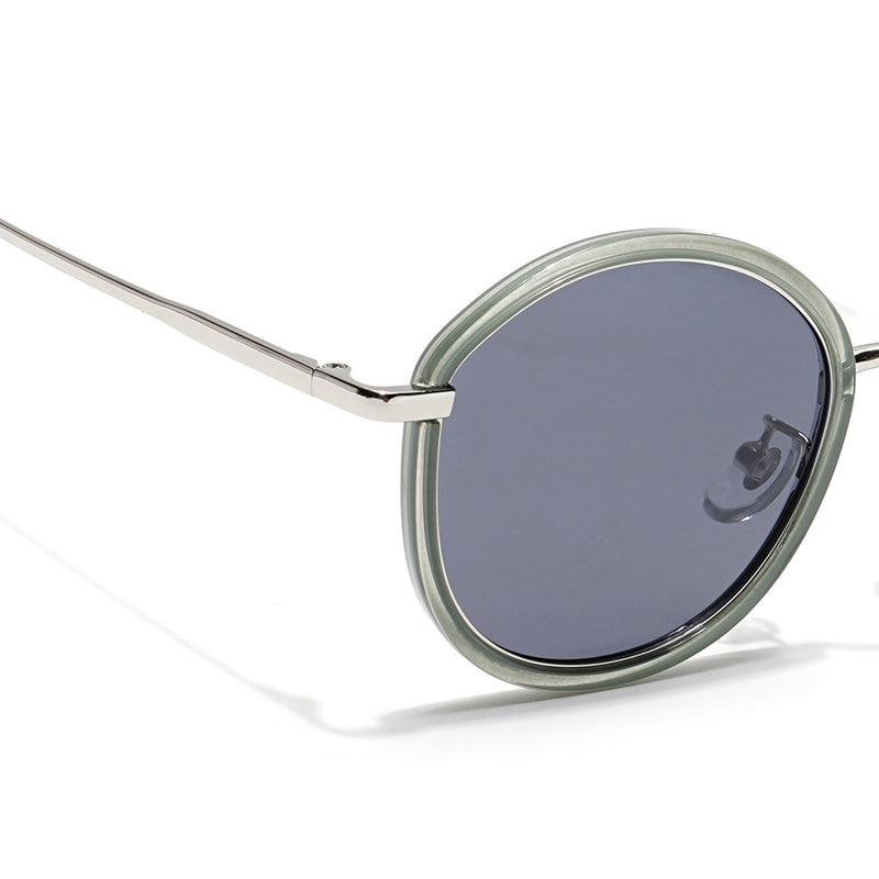 Voyage Select Round Sunglasses (Grey Lens | Olive Frame - SLPMG6215)