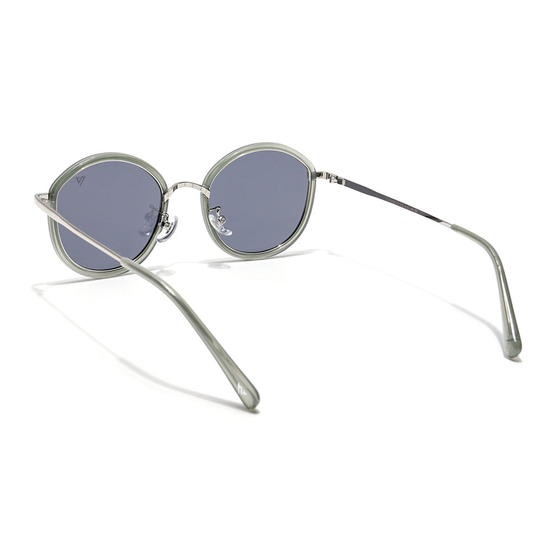 Voyage Select Round Sunglasses (Grey Lens | Olive Frame - SLPMG6215)