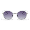 Voyage Select Round Sunglasses (Grey & Clear Lens | Transparent Grey Frame - SLPMG6216)