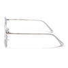 Voyage Select Round Sunglasses (Grey & Clear Lens | Transparent Grey Frame - SLPMG6216)