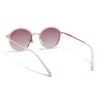 Voyage Select Round Sunglasses (Brown & Clear Lens | Beige Frame - SLPMG6218)
