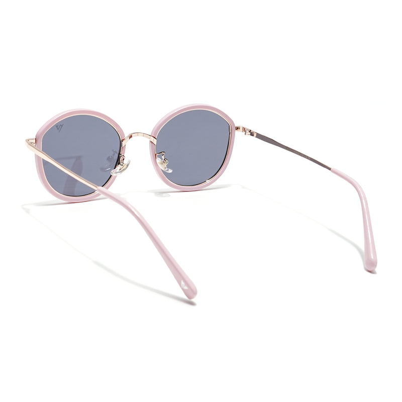 Voyage Select Round Sunglasses (Black Lens | Pink Frame - SLPMG6220)