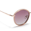 Voyage Select Round Sunglasses (Brown & Clear Lens | Brown Frame - SLPMG6221)