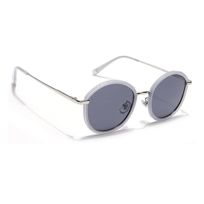 Voyage Select Round Sunglasses (Grey Lens | Grey Frame - SLPMG6222)