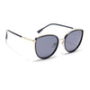 Voyage Select Cateye Sunglasses (Black Lens | Golden & Black Frame - SLPMG6242)
