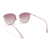 Voyage Select Cateye Sunglasses (Light Pink Lens | Golden & Light Pink Frame - SLPMG6246)