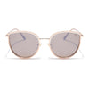 Voyage Select Cateye Sunglasses (Light Brown Lens | Golden & Nude Frame - SLPMG6247)