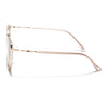 Voyage Select Cateye Sunglasses (Light Brown Lens | Golden & Nude Frame - SLPMG6247)
