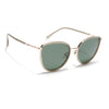 Voyage Select Cateye Sunglasses (Olive Lens | Golden & Nude Frame - SLPMG6248)