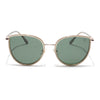 Voyage Select Cateye Sunglasses (Olive Lens | Golden & Nude Frame - SLPMG6248)