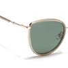 Voyage Select Cateye Sunglasses (Olive Lens | Golden & Nude Frame - SLPMG6248)
