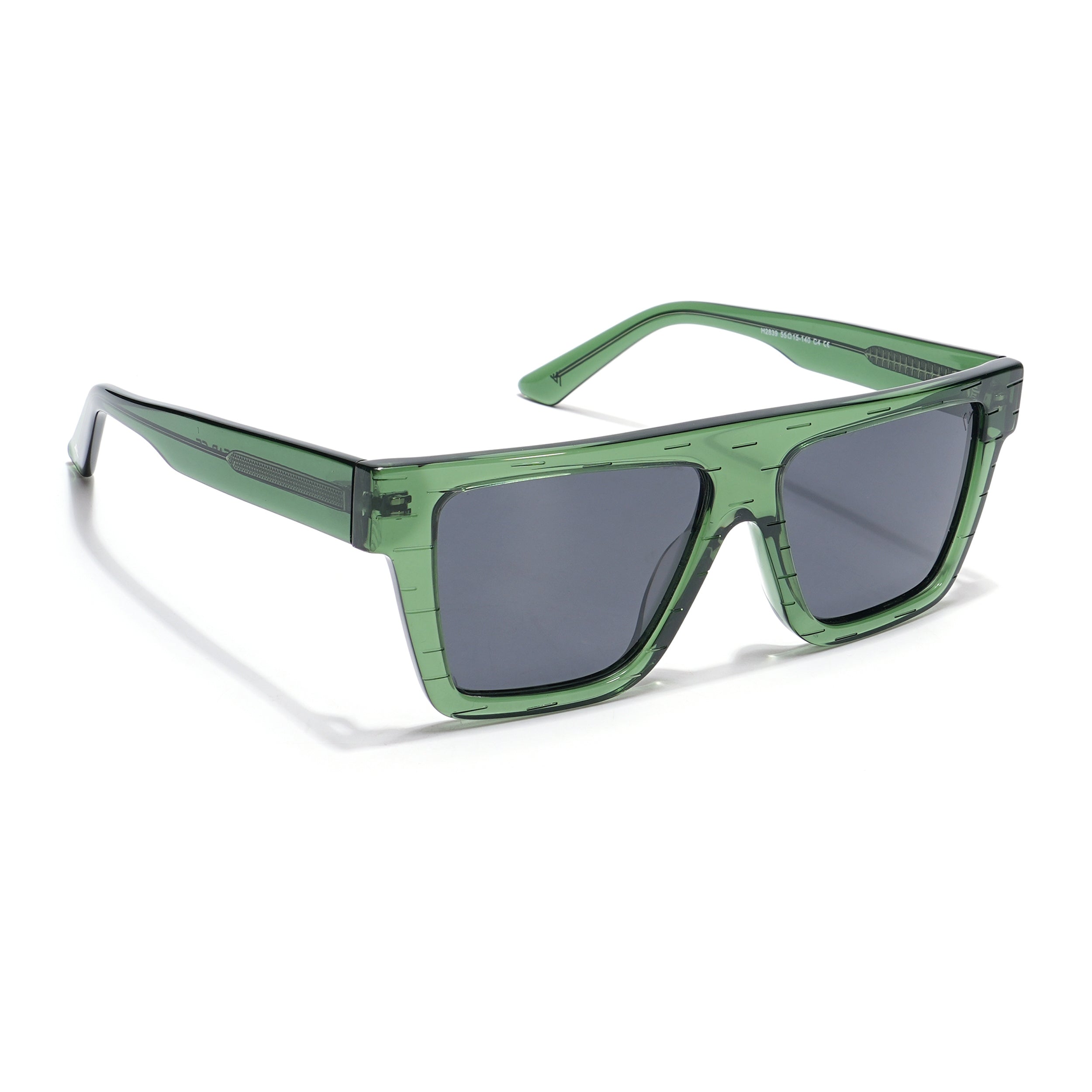 Voyage Select Wayfarer Sunglasses (Black Lens | Green Frame - SLPMG5866)