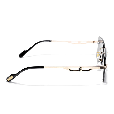 Rectangle Rimless Sunglasses - MG4217