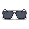 Dusk | Black Wayfarer Sunglasses | Black Lens - MG5859