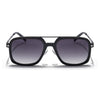 Dusk | Balck Wayfarer Sunglasses | Grey & Clear Lens - MG5861